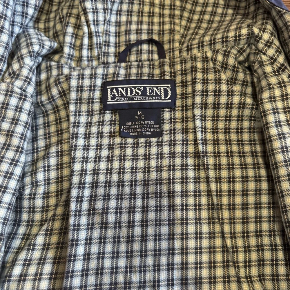 Lands’ End Hooded Parka Windbreaker